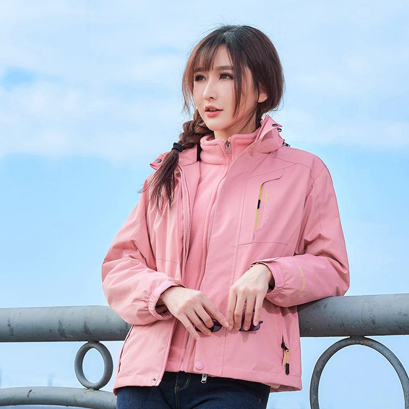 アウトドア 防水 防風 登山 ジャケット メンズ レディース ユニセックス 秋冬 春 冬 3-in-1 2ピースセット 可拆卸 フリース 裏地 厚手 保温 耐久 透気 ポリエステル フード付き クライミング スキー ハイキング キャンプ フィッシング サ 7,087円