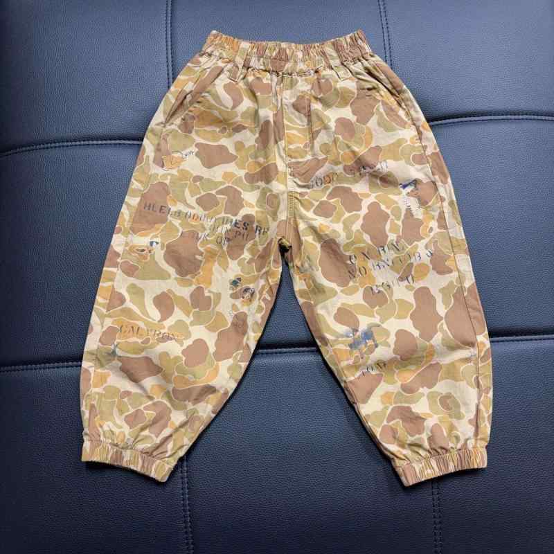 子供服 パンツ キッズ カジュアルパンツ 男の子 女の子 コットン 迷彩柄 ロングパンツ 100cm 110cm 120cm 130cm 140cm