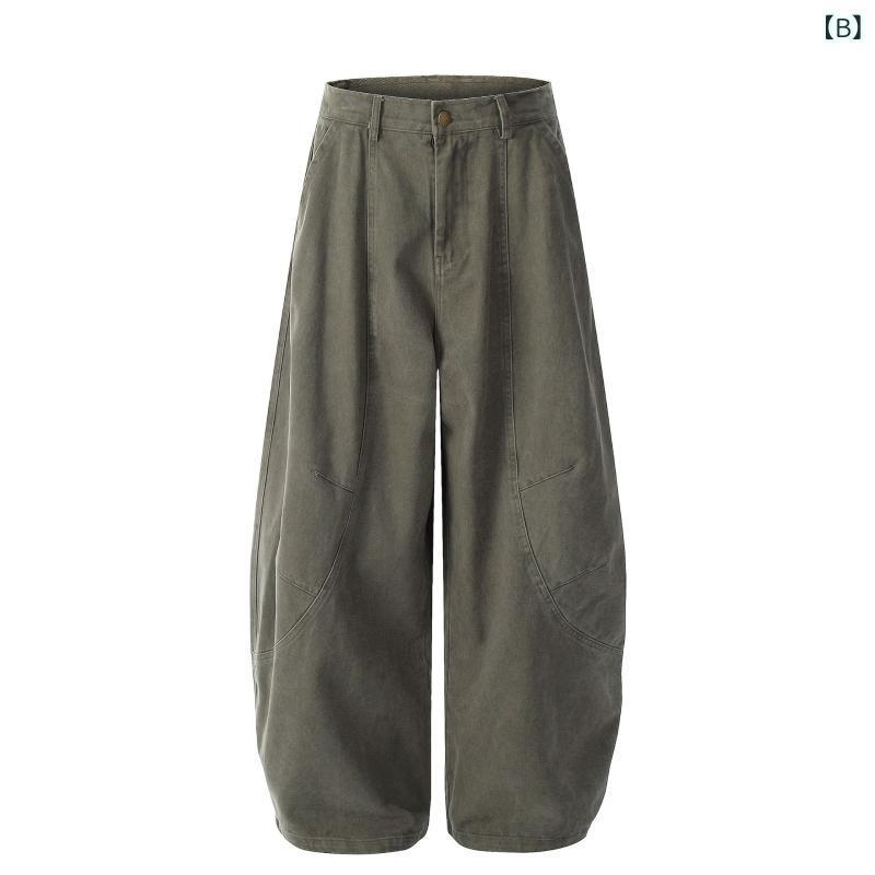 カーゴパンツ メンズ アウトドア 迷彩柄 ワークパンツ ワイドレッグパンツ ミリタリーパンツ 男性用 ズボン ボトムス 綿 春夏秋冬