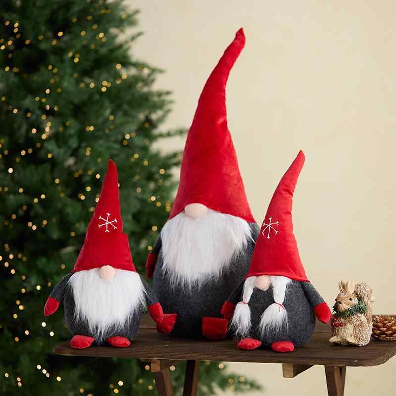 クリスマス人形 ドワーフ人形 伸縮可能 クリスマス装飾 布製 北欧風 75cm 40cm 30cm ホームパーティー 店舗装飾 かわいい カートゥーン
