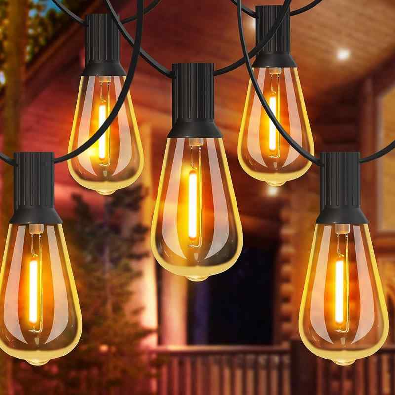 ガーデンライト LED電球 ストリングライト イルミネーションライト 庭 飾り 防水 3m 10灯 7.6m 25灯 9m 30灯 15m 50灯 アウトドア キャンプ テント 飾り付け イベント パーティー 照明(x10)|トミーショップ 店