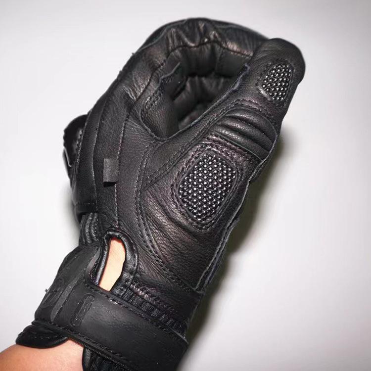 バイク グローブ 男性用 アウトドア 春夏秋冬 バイク レーシング 衝撃吸収 保護 オフロード サイクリング 黒 M L XL