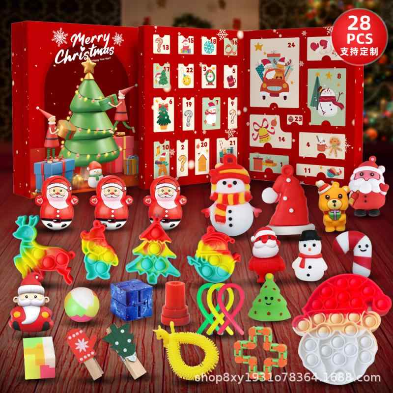 おもちゃ 女の子 向け クリスマス アドベントカレンダー プリンセス DIY セット 知育玩具 3歳 4歳 5歳 6歳 着せ替え 人形 ドール ハロウィン コスプレ ギフト プレゼント(x4)