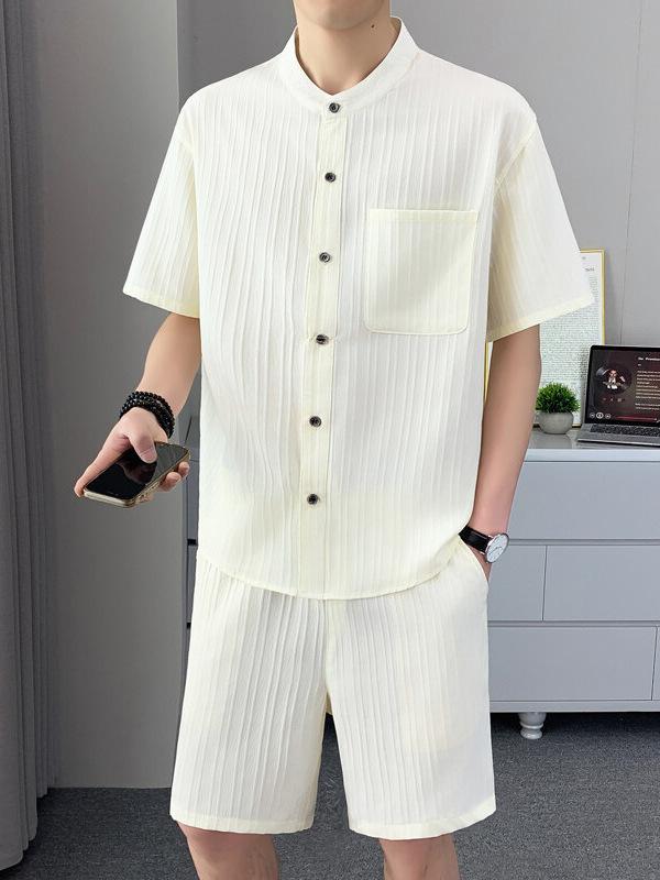 メンズ 半袖 短パン セットアップ 部屋着 薄手 接触冷感 リネンブレンド Tシャツ ショートパンツ 男性用 普段使い ルームウェア スポーティー 春夏
