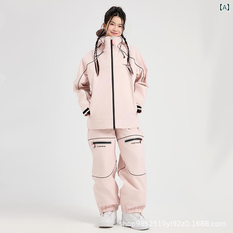 スキーウェア 男女兼用 セットアップ 防水 防風 防寒 登山 トレッキング ウェア アウトドア スキーウェア ジャケット パンツ ポリエステル(x5)｜トミーショップ 店