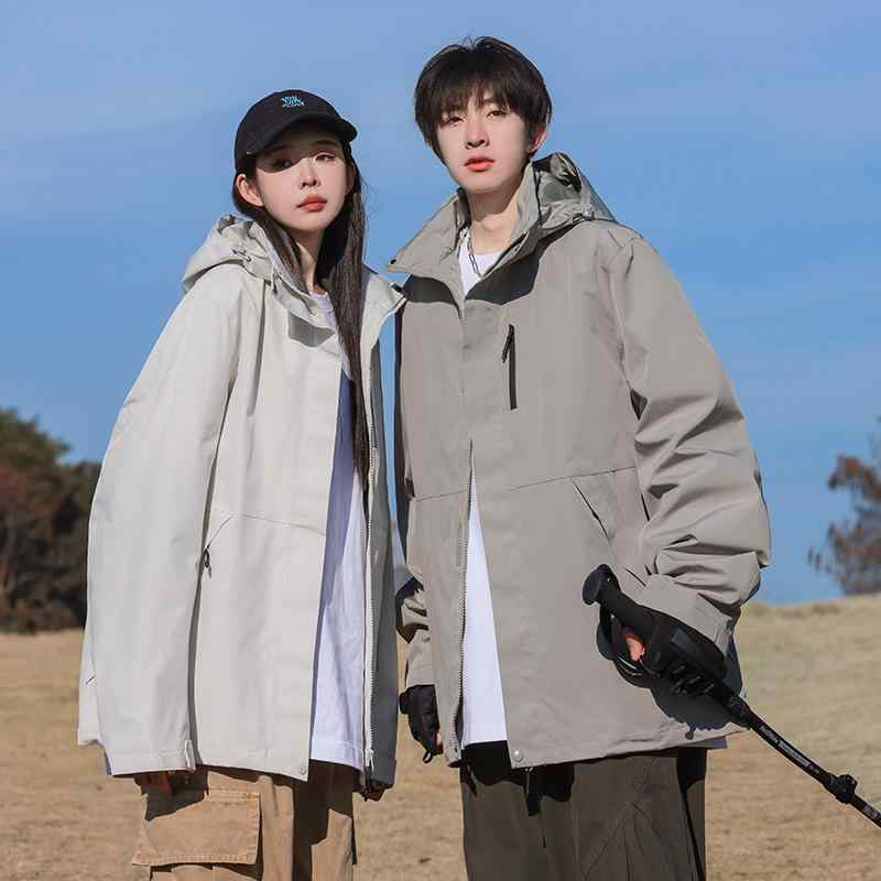 マウンテンパーカー 男性用 女性用 薄手 ジャケット アウトドアウェア 秋冬 防風 撥水 カーキ 軍緑 月光ブルー ピンク系 桜色 幻影ブラック ベージュ S M L XL 2XL 3XL 4XL