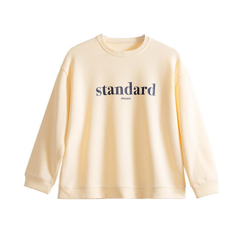 Tシャツ レディース 長袖 ストライプ柄 ラウンドネック カットソー 綿 トップス ゆったり 普段使い 秋冬 ミントグリーン