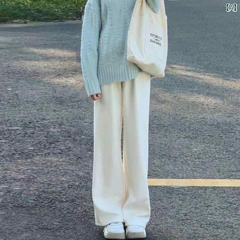 マタニティ ズボン下 歳月 直筒 ズボン コール天 ゆったり 大層らしい大きさ 妊婦服 普段使い走り 伸び伸びする お座敷御召しもの 杏色 黒