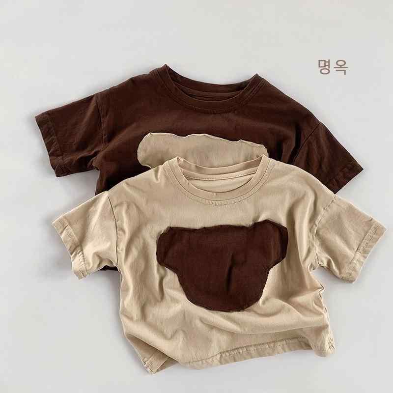 Tシャツ キッズ 子供服 男女兼用 半袖 コットン100％ トップス 韓国風 カジュアル 普段使い かわいい おしゃれ 春夏 80cm 90cm 100cm 110cm 120cm 130cm