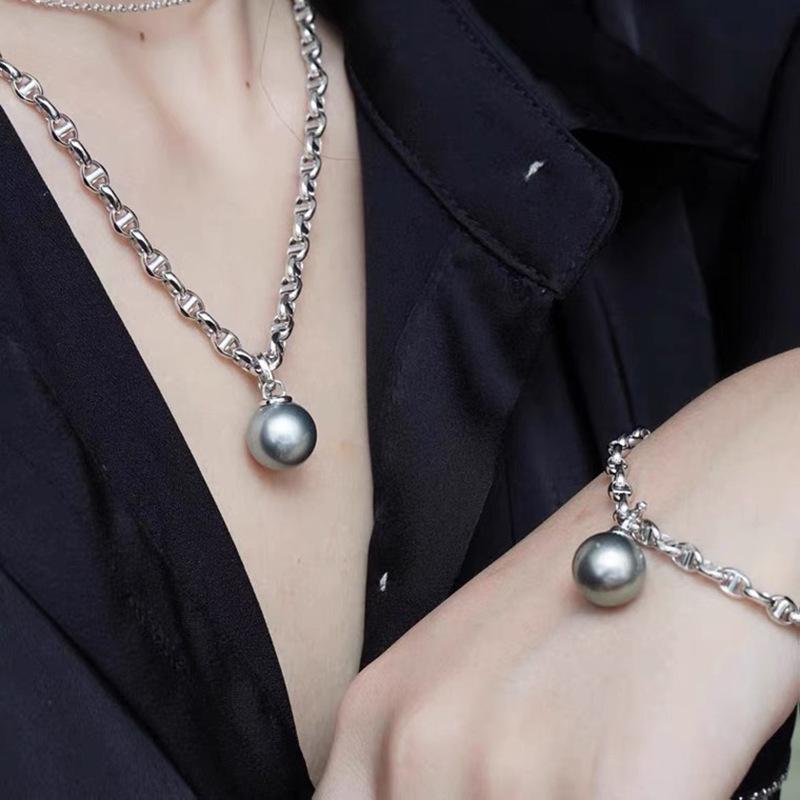 ネックレス レディース S925 シルバー ファッション パール ネックレス ブレスレット セット 空枠 シャーシ 銀色 シャーシ DIY用 アクセサリー 清新 かわいい｜トミーショップ 店