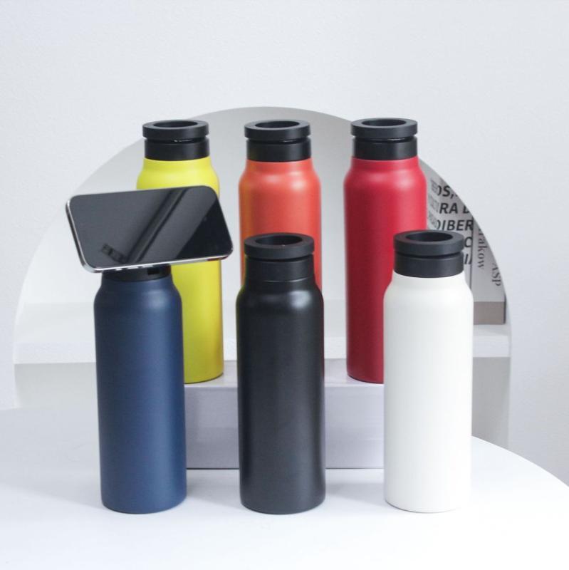 保温水筒 レディース メンズ ステンレス マグボトル 大容量 720ml スポーツ アウトドア 携帯 持ち運び スタンド カップ