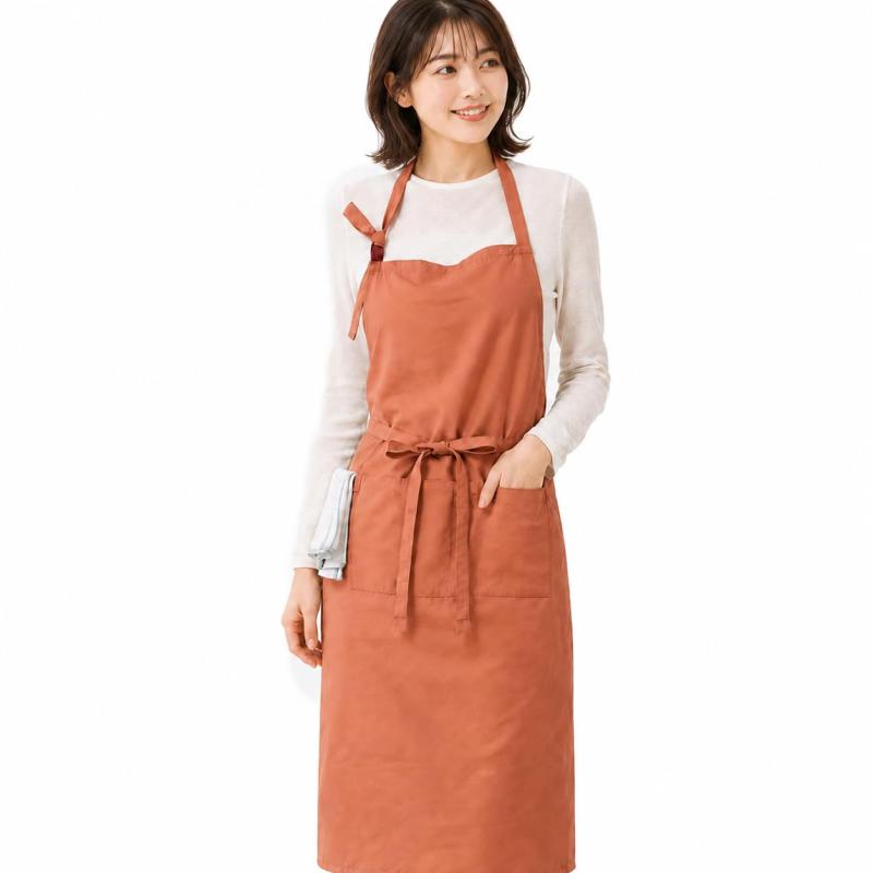 SOMILA ロングキッチンエプロン