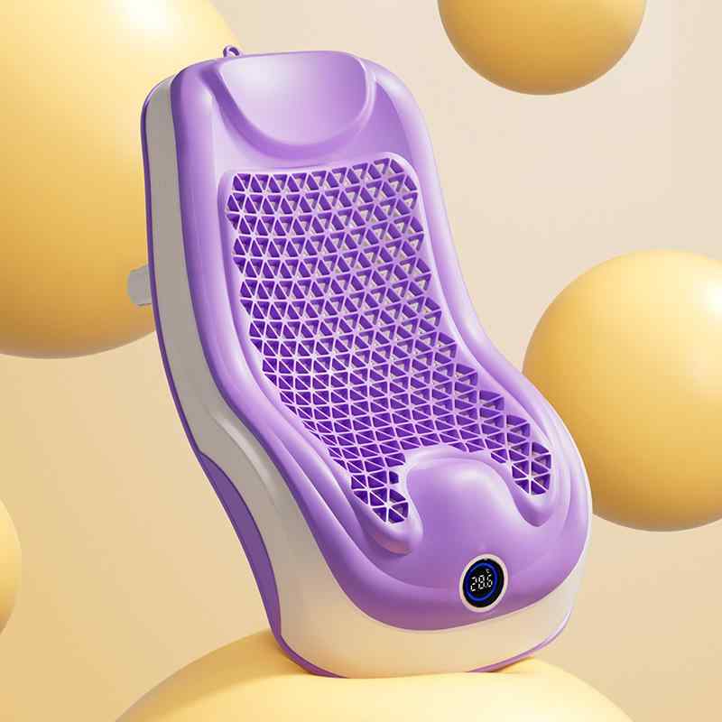 ベビー バスチェア 沐浴用ベッド 柔らかいマット付き スマート温度感知 滑り止め 浴槽用ネット グレー ホワイト パープル