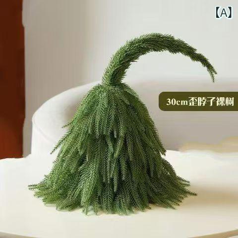 クリスマスツリー 卓上 ミニサイズ PE素材 30cm 45cm 60cm クリスマス飾り デコレーション パーティー イベント ディスプレイ
