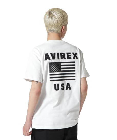 [Avirex] [アヴィレックス] 半袖 クルーネック Tシャツ 星条旗/S/S CREW NECK T-SHIRT STAR SPANGLED BANNER 783-7134086 メンズ 6,787円