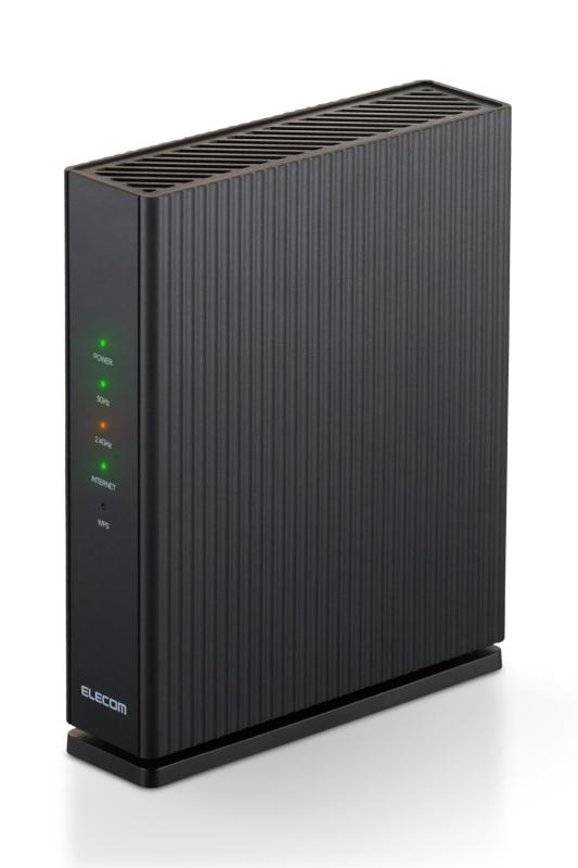 エレコム 無線LAN ルータ 無線電話ローカルエリアネットワーク 1201＋574Mbps 11ax 有線Giga EasyMesh(TM) IPv6(IPoE)相応う エコ包み WRC-W601-B