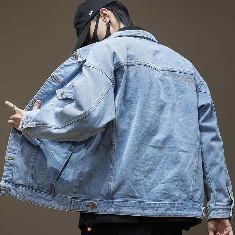 ジャケット メンズ 男性用 デニムジャケット Gジャン ブルゾン 春秋 ウォッシュ加工 ゆったり 大きいサイズ ワーク カジュアル