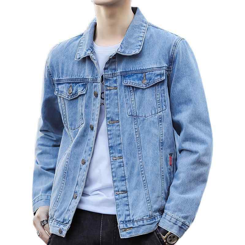 デニムジャケット メンズ 秋物 Gジャン 男性用 カジュアル ブルゾン アウター トップス ワークウェア ジャンパー 羽織り 長袖 コットン
