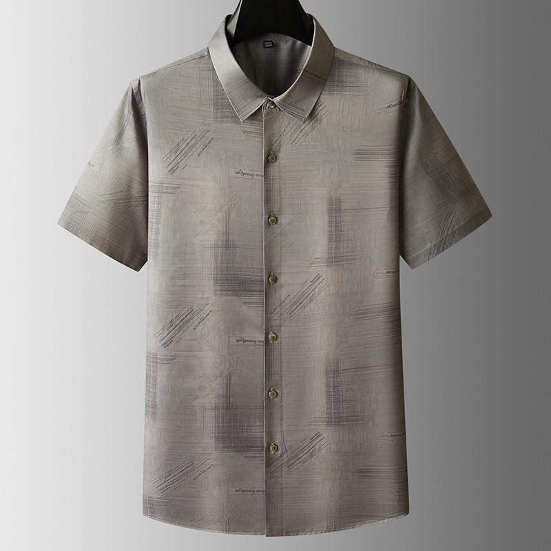 プルオーバー メンズ 速乾 通気 短袖 花柄 心地よい 普段使い走り 麻 綿 緑系 L XL 2XL 3XL 4XL 5XL 6XL 7XL