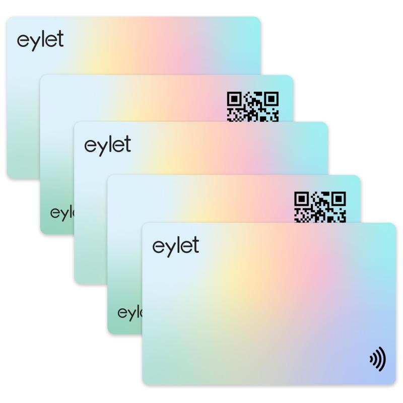 [日本生産物] はと目 5 しろがね色 プリズム デジタル名刺容器に並べる - NFC 相応うデジタル名刺