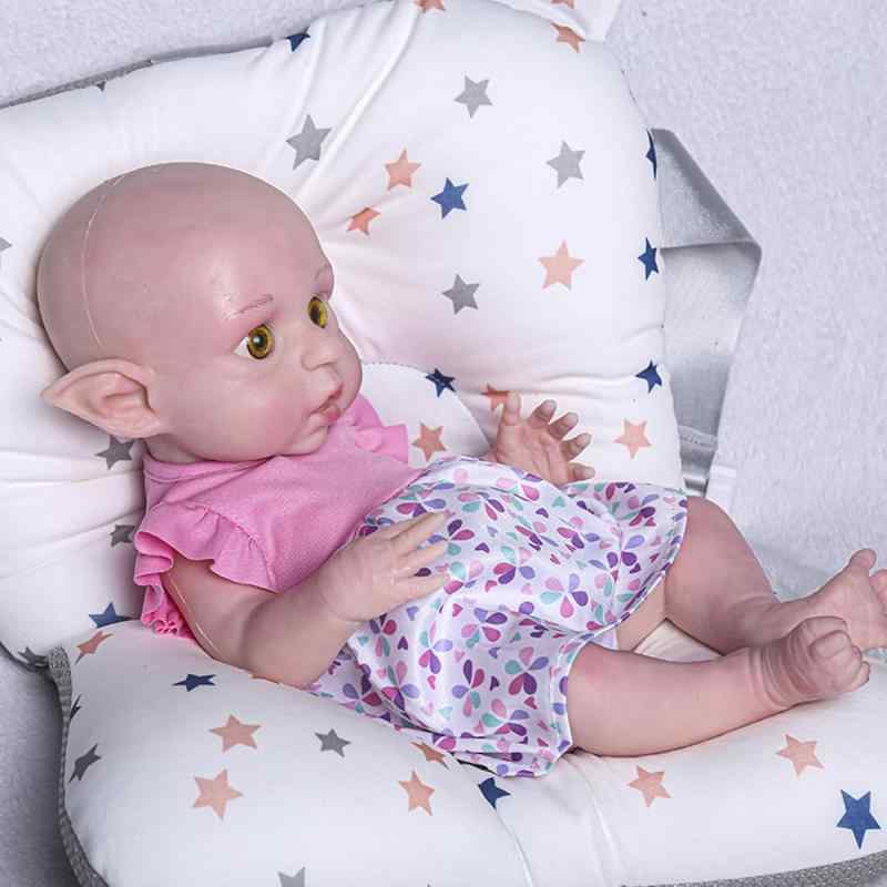COSDOLL リボーンドール フルシリコンドール リアル赤ちゃん 柔らかい 人形 子供 ベビー ドール 新生児 リボーンベイビー 育児練習用 誕生日 クリスマス プレゼント おままごと 6歳以上向け (