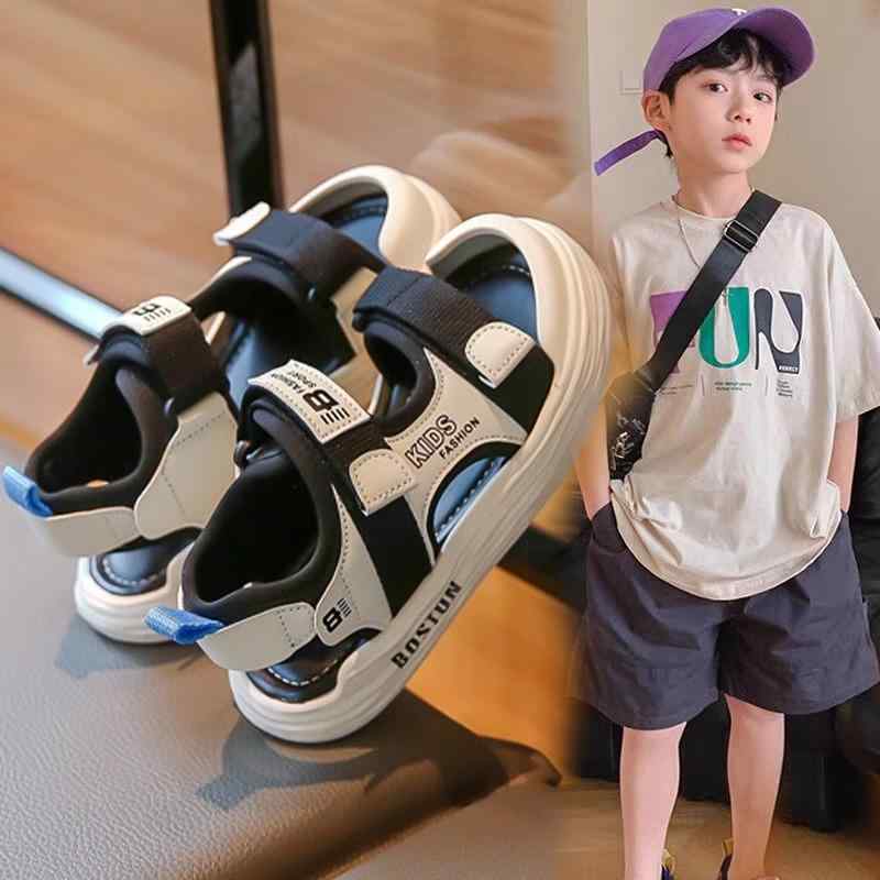 サンダル キッズ 子供 スポーツサンダル 女の子 男の子 運動靴 幼児 小学生 1歳 2歳 3歳 4歳 5歳 6歳 7歳 8歳 9歳 10歳 11歳 12歳 人工皮革 ゴム底 黒 ベージュ マジックテープ ベルクロ 普段使い 幼稚園 保育園 通園 通学 4,236円