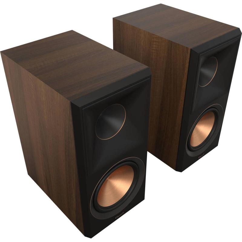 Klipsch Reference Premiere RP-600M II ブックシェルフスピーカーペア 大型90° x 90°ハイブリッドトラクトリックスホーン、ダイナミックホームシアターサウンド用6.5インチセラメタルウーファー付き