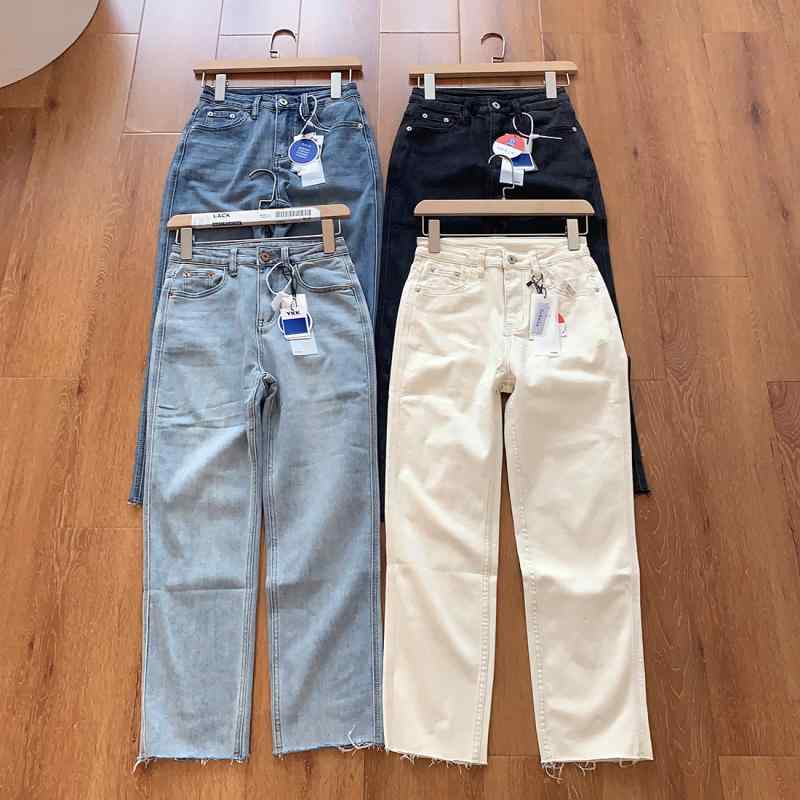 デニム レディース ストレッチ 裾フリル パンツ ハイウエスト スキニー ジーンズ ジーパン 美脚 脚長 ロングパンツ ズボン カジュアル 通勤 6,469円