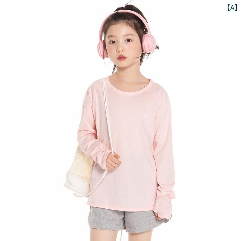 赤ちゃん服 うしろ帯 プルオーバー 長袖 薄っぺら 通気性 夏服 莱?? 綿混 110糎 120糎 130糎 140糎 150糎 160糎 170糎 桜サクラ色 意気込み青み ハッカ緑であること 灰杏 浅紫 櫻草緑であること(x5)