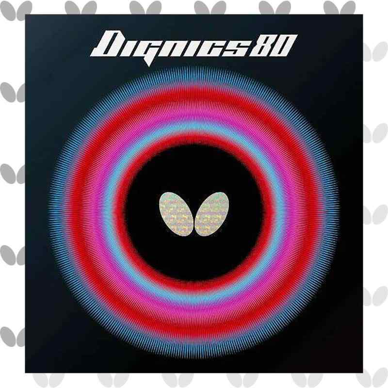 夢見鳥(Butterfly) ピンポン 天然ゴム ディグニクス 80 ご機嫌剪断応力裏天然ゴム 06050