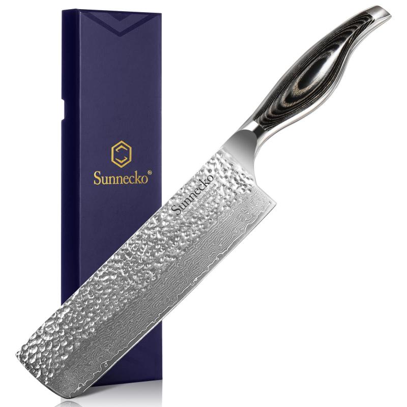 Sunnecko 包丁 ダマスカス 73層 牛刀 キッチン 家庭用 両刃 ステンレス 高級 プレゼント&hellip;｜トミーショップ 店