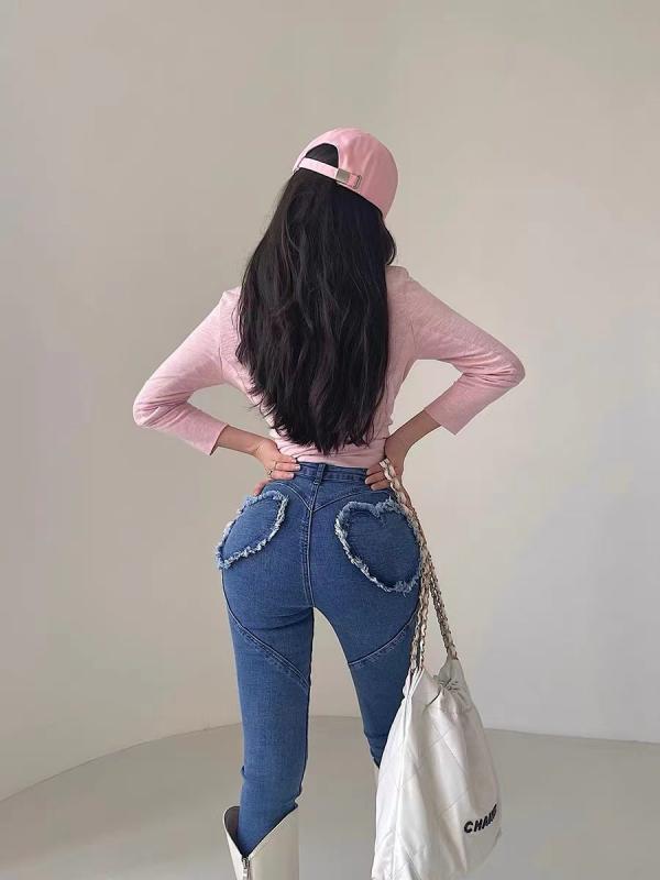 デニム レディース デニムパンツ ジーンズ 高見え ズボン パンツ ジーパン スリム タイト スキニー ストレッチ 伸縮 細見え 美脚 美尻 グレー ブラック 黒 濃い青 薄青