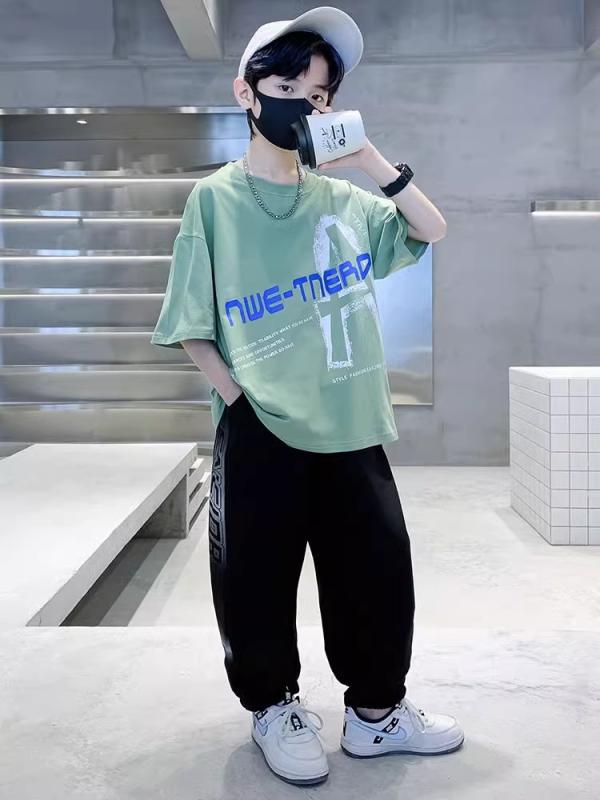 キッズ ボーイズ 半袖 セットアップ 夏服 上下セット 子供服 男の子 スポーツ ウェア おしゃれ 薄手