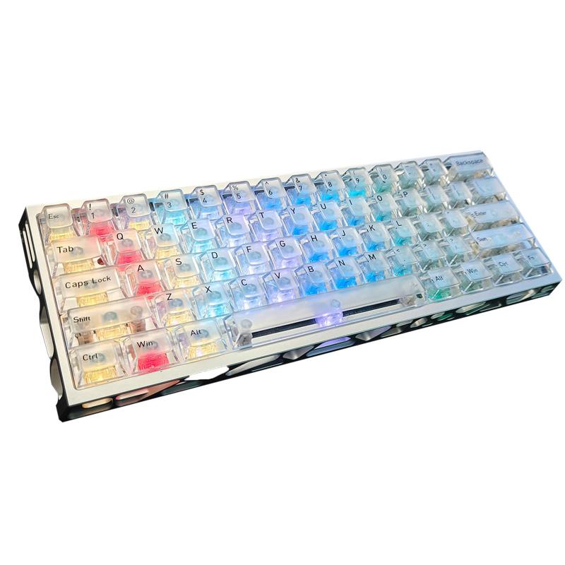 XEANIXIE CNCアルミ合金オープンフレーム採用の60％メカニカルキーボード ホール磁気軸とラピッドトリガー対応 0.01mmアクチュエーション調整と800Hzレポートレート RGBバックライト搭載の有線｜トミーショップ 店