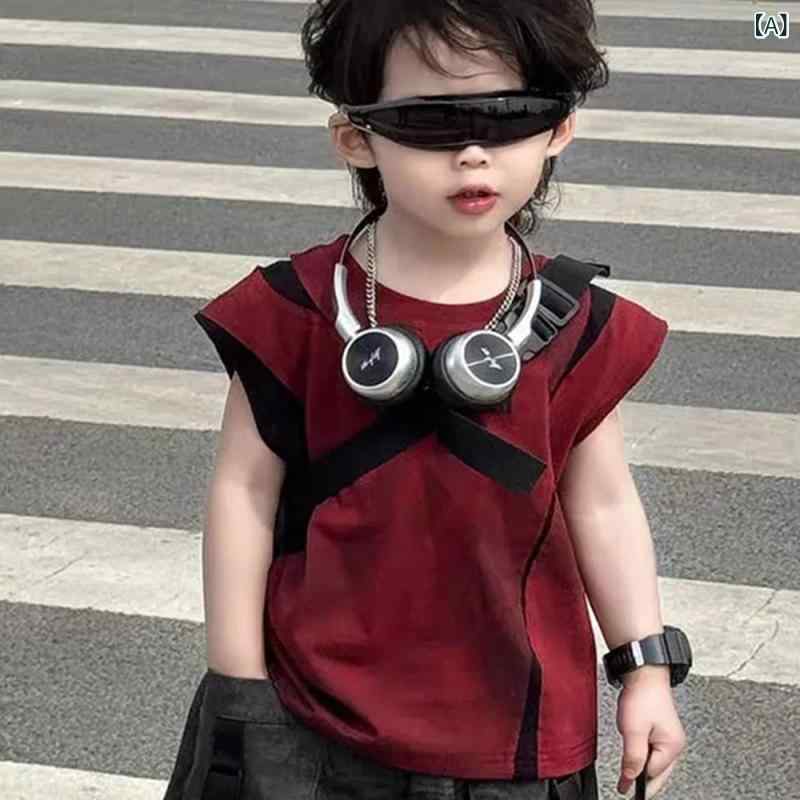 キッズ 男の子 夏服 Tシャツ ショートパンツ 上下セット 2点 韓国風 子供服 普段着 部屋着