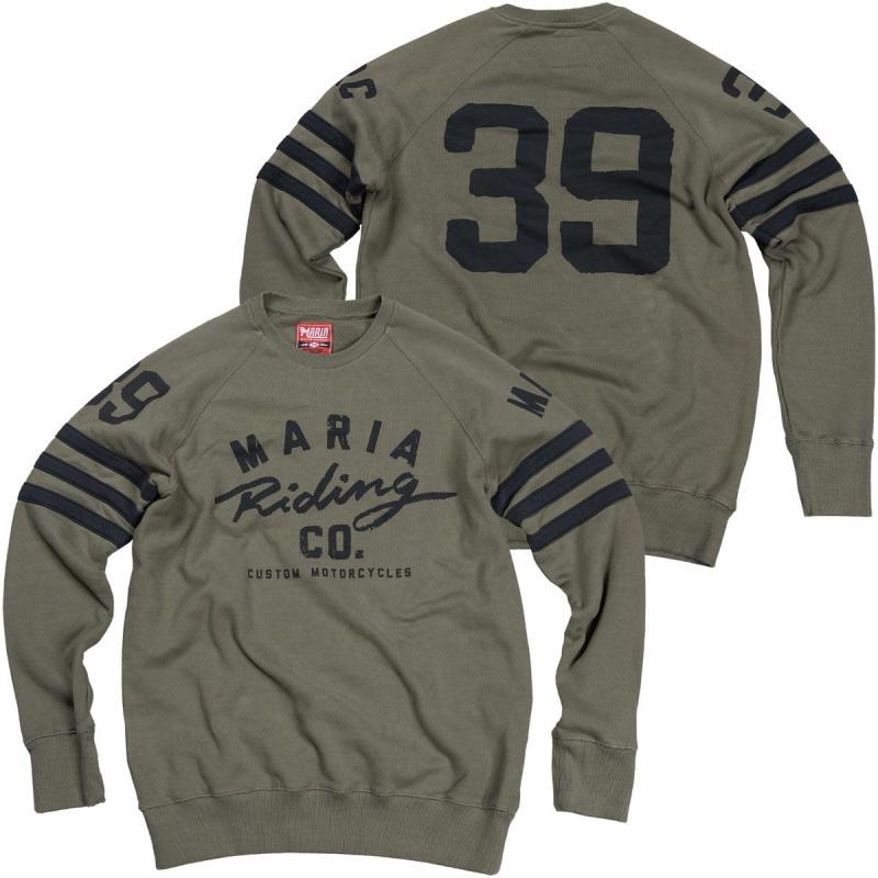 [Maria Riding Company] 【長袖】スペード スウェットシャツ シャツ ギフト プレゼント 男性 女性 メンズ レディース 通年 長袖 男女兼用 シンプルトップス カットソー お洒落