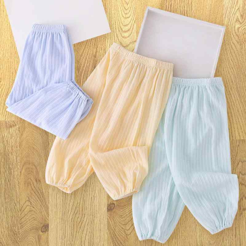 ベビー服 子供服 防蚊パンツ 薄手 夏用 エアコン 接触冷感 パンツ ランタンパンツ 男の子 女の子 幼児 長ズボン ゆったり 綿100％ 66cm 73cm 80cm 90cm 100cm