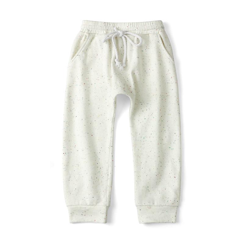 赤ちゃん服 スウェットパンツ 御姉さん ミルキー白いこと 点点柄 酉の方角天然ゴム 長ズボン 普段着 お部屋着 スポーティー 年月(x5)