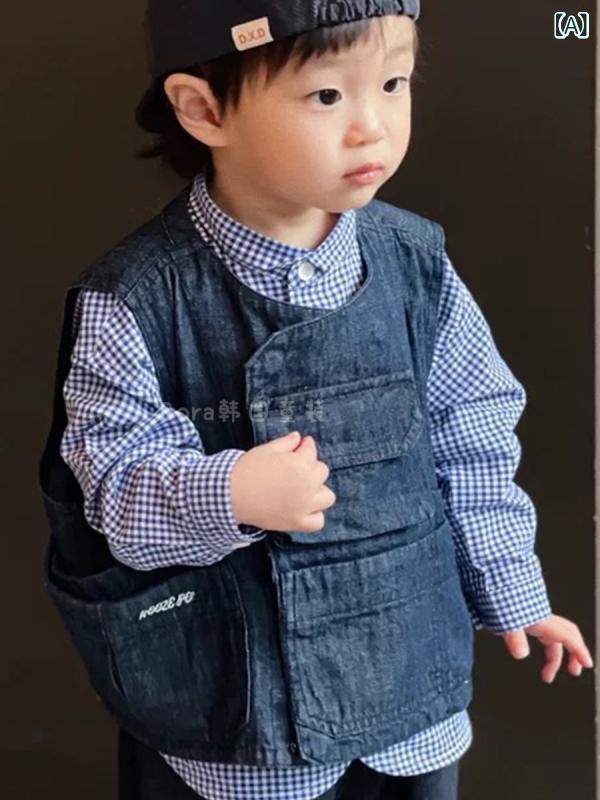 子供用セットアップ 子供服 男の子 フォーマル スーツ ベスト シャツ パンツ 3点セット おしゃれ かわいい 韓国風 入園式 卒園式 結婚式 七五三