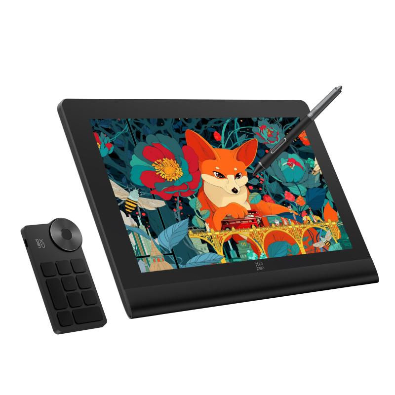 XPPen 有機EL書き込み経口避妊薬 15.6in OLED 4K解像力 マルチタッチ役立つこと X3 Pro書き込み さし絵仕立て上げる 有機EL書き込み見せびらかす おペンキ屋ソフトウエア付 Android Windows macOS相応う 「2年製造会社」Artist U