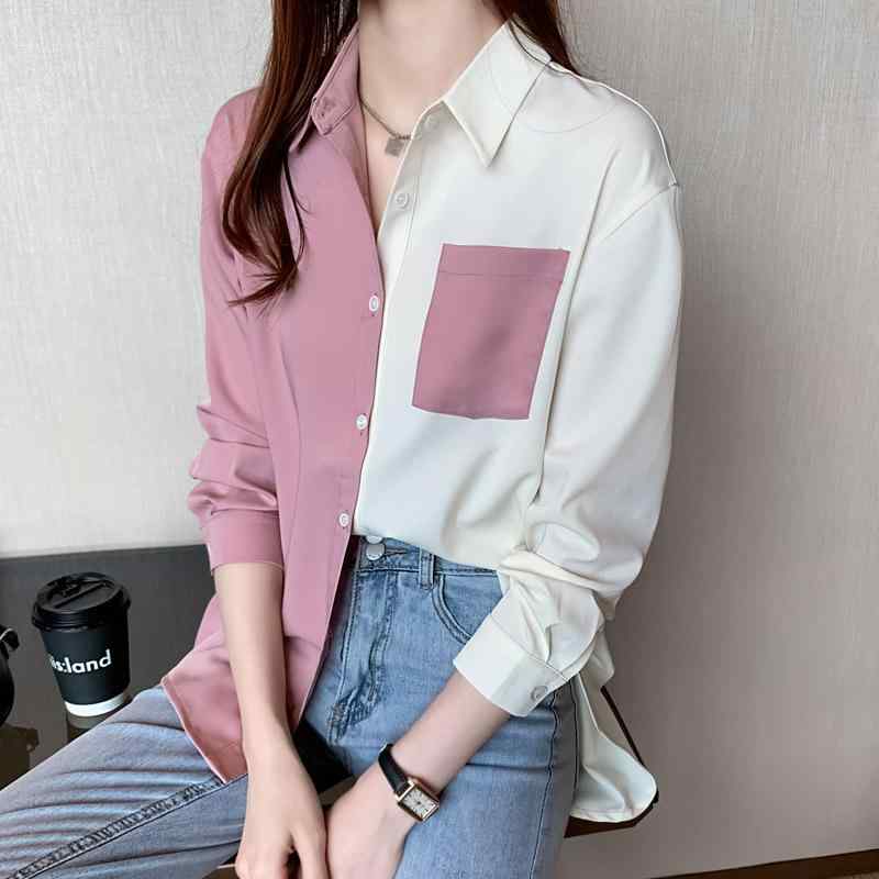 シャツ レディース 大きいサイズ シフォンブラウス トップス 長袖 開襟シャツ カーディガン ゆったり 花柄 ピンク系 グリーン 通勤 普段使い