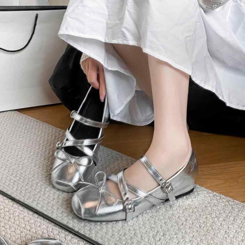 メンズ インソール 5cm アップ リフト フラット シューズ メアリージェーン ローファー フラットシューズ 女性用 クロスストラップ スクエアトゥ ウェッジヒール バレエシューズ スカート コーデ 牛皮 レザー 牛二層皮 金属 装飾 ステッチ ディテ
