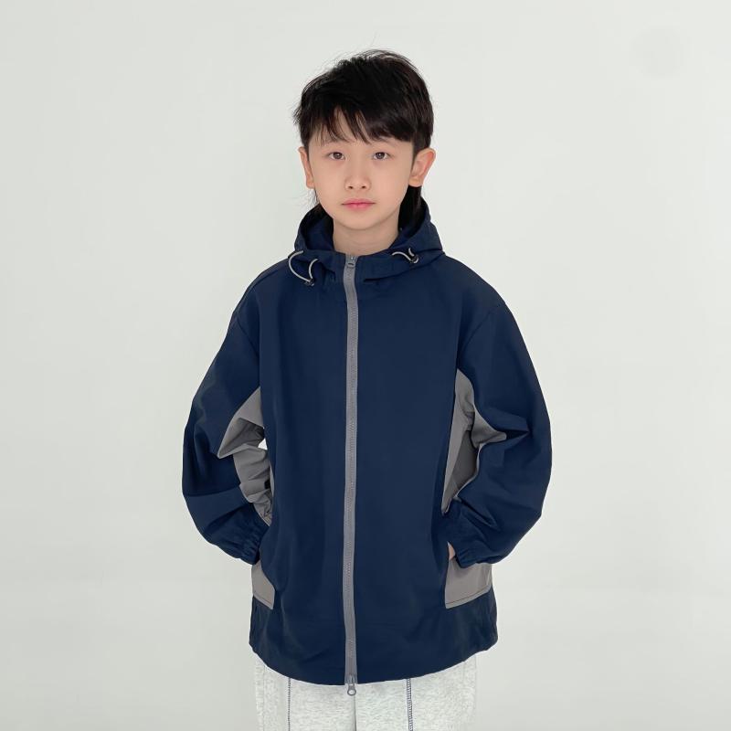 キッズ お坊っちゃん 春夏 秋 上衣 厚地の外套 長袖 連帽 立領 ラグラン うつり変わり ジップ 繰り上げる 風衣 ナイロン 原料品 延性のある かた付ける 軽さ 伸縮性 吸湿速乾 杏色 米国海軍 中長丈 ゆったり 影ぼうし 普段使い走り 授業時間用 秋冬 相応う(x5)