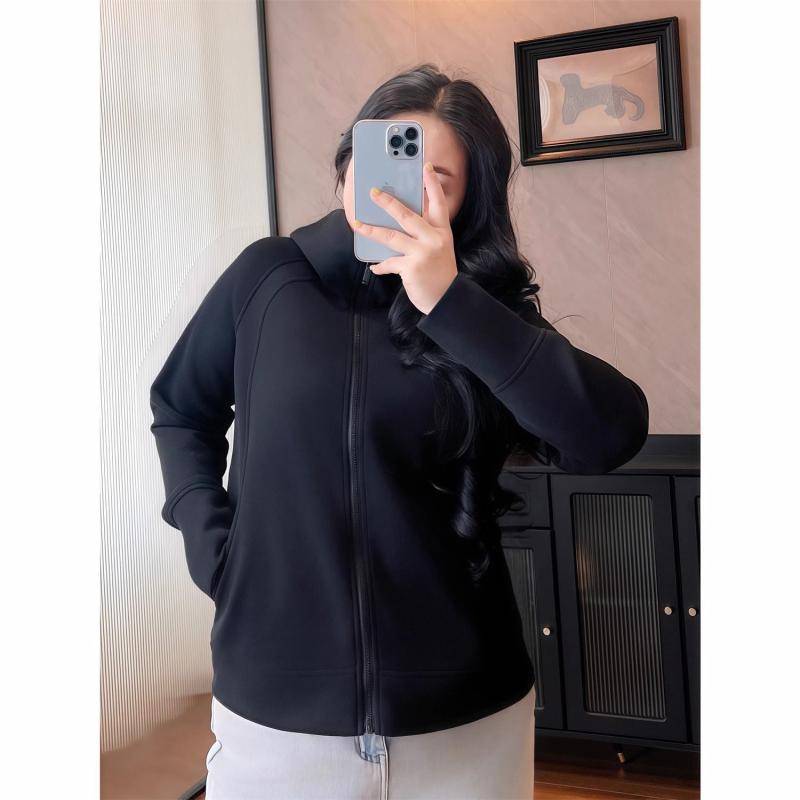 レディース フーディー スウェット トップス 女性用 大きいサイズ 長袖 ジップアップ フード付き セーター ニット トップス ブラック ピンク 超長袖 ゆったり ルーズフィット スリムライン 気質 通勤 都市 スタイル 春 秋冬 羊革 素材 軽量 伸縮