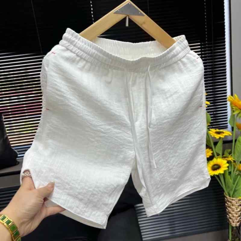 メンズ 短パン 夏用 シンプル 直筒 薄手 透気性 ?綸 ポリエステル 微弾力 白色 ブラック ビーチ サーフ 普段使い カジュアル 軽量 吸湿速乾 通勤 通年