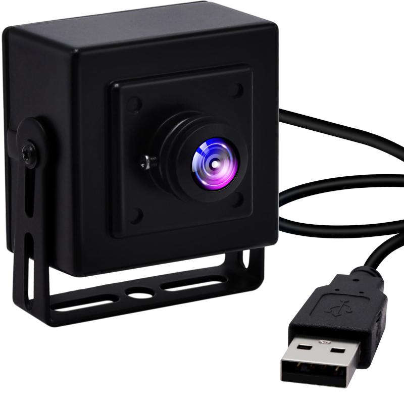 ELP 200万画素 広角ウェブカメラUSB 1080P 産業用途で使用 Windows/Linux/Android/Mac用のWebビデオ会議UVCプラグアンドプレイサポート640x480@100fps,フルHD 2MP OTG USB Webカメラ