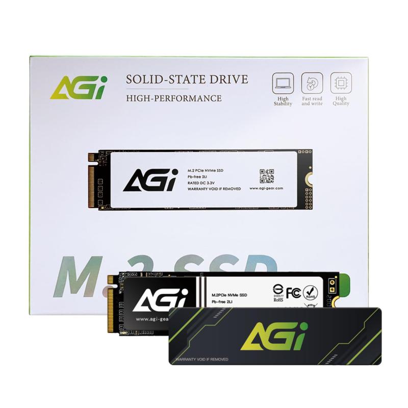 AGI 1結核症 SSD ヒートシンク付き添い人 なおなお書き5相応う PCIe Gen4×4 NVMe 人工知能学818-43 M.2  最大限度読み込む:4700MB/s 3D NAND 内蔵SSD Heatsink