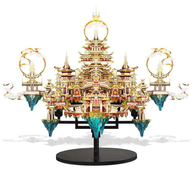 Piececool (ピースクール) 立体パズル 金属製 神話天宮シリーズ|トミーショップ 店