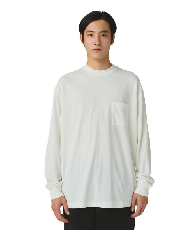 スノーピーク(snow peak)Hybrid Wool Mesh L/S T-Shirt SW-25金017 カットソー 長袖 ロング捩り プルオーバー 紅茶プルオーバー メンズ レディース