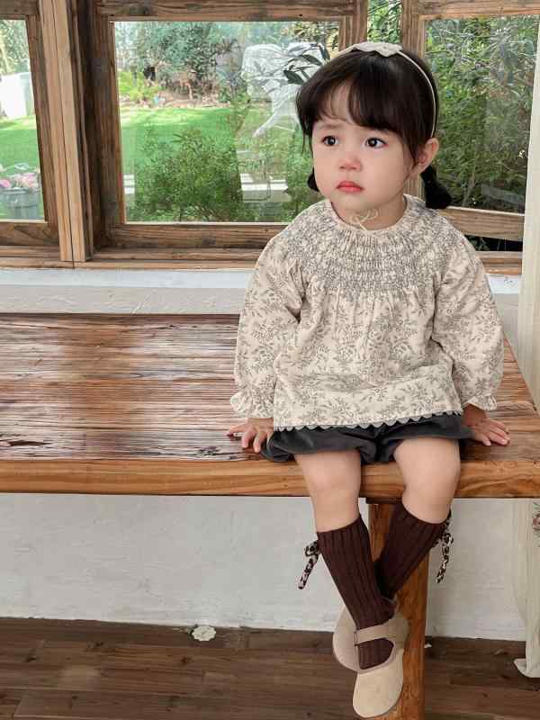 お嬢さん プルオーバー 長袖 綿 原料品 裏起毛 工業 丸首 ひな形 刷り上げる柄 愛くるしい 花柄 青碧 花柄 歳月 時期 もの言う花 キッズ トップス お嬢さん 服 日常使い走り パステル色の 手当たり 優しいこと 百搭 表現スタイル 1-3歳 80-100珊 相応う(x3)